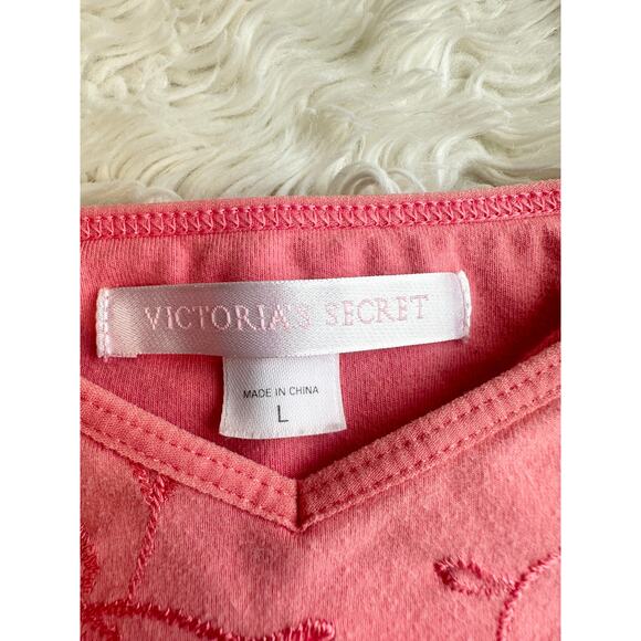 Y2K Victorias Secret Embroidered Tank Top - Picture 7 of 12